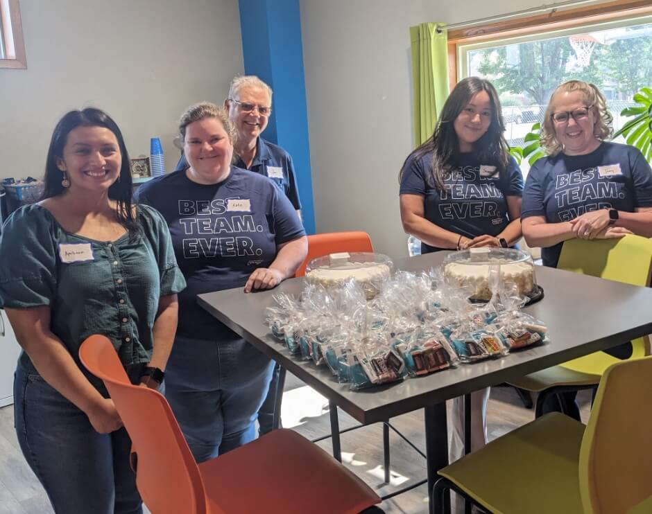 Ascendium employees volunteering